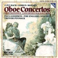 CPE Bach, Mozart & Lebrun: Oboe Concertos