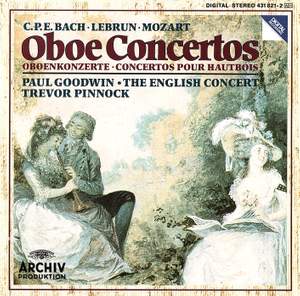 CPE Bach, Mozart & Lebrun: Oboe Concertos