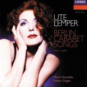 Ute Lemper: Berlin Cabaret Songs