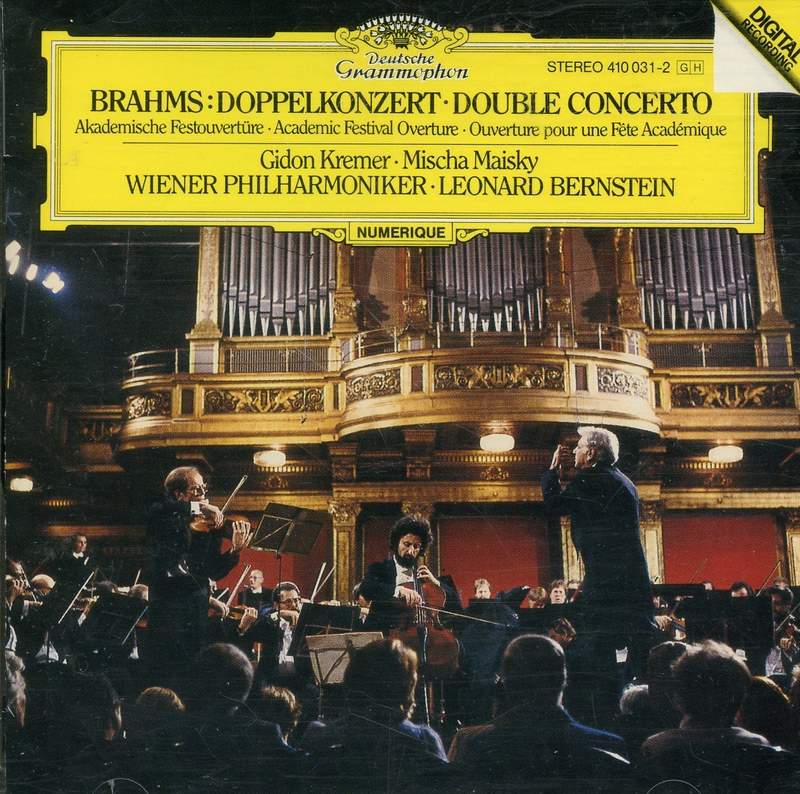 Brahms: Double Concerto & Academic Festival Overture - Deutsche Grammophon:  4100312 - Presto CD | Presto Music
