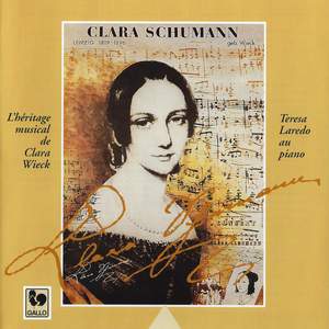 Clara Wieck Schumann: Oeuvres de Jeunesse (Youth Works)