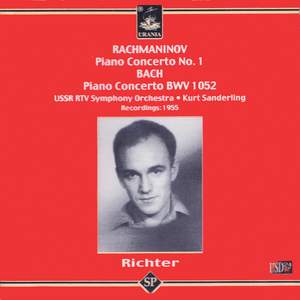 Rachmaninov: Piano Concerto No. 1 & Bach: Keyboard Concerto No. 1