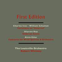 Charles Ives & William Schuman: Variations on 'America' - Ulysses Kay: Umbrian Scene - Alvin Etler: Concerto for Wind Quintet & Orchestra
