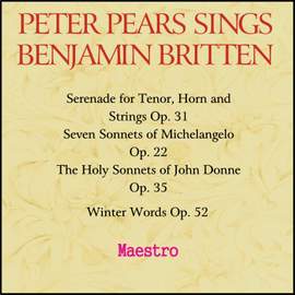 Peter Pears sings Benjamin Britten