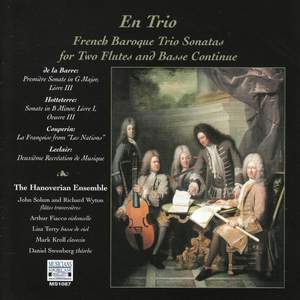 En Trio: French Baroque Trio Sonatas