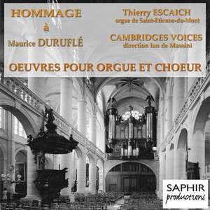 Duruflé: Oeuvres pour orgue, orgue et choeur