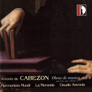 Cabezon: Obras de musica para tecla, arpa y vihuela, Vol. 4