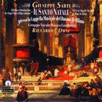 Giuseppe Sarti: Il S. Natale presso la Cappella Musicale del Duomo di Milano