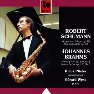 Schumann & Brahms: Music Arranged for Saxophone Product Image