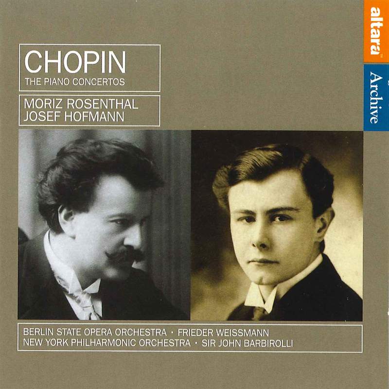 Moriz Rosenthal: Complete Solo Recordings - APR: APR_7503 - 5 CDs