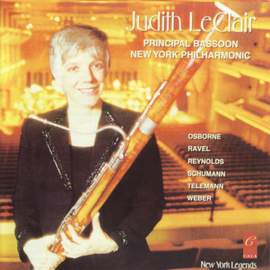 Judith LeClair plays Schumann, Osbourne, Telemann, Reynolds, Weber and Ravel