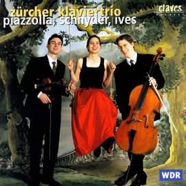 Piazzolla, Schnyder & Ives: PIano Trios