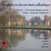 Zbinden - Wehrli - d'AlessMasterpieces of Swiss Music for Flute and Piano