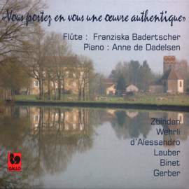 Zbinden - Wehrli - d'AlessMasterpieces of Swiss Music for Flute and Piano