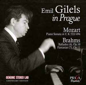 Emil Gilels in Prague
