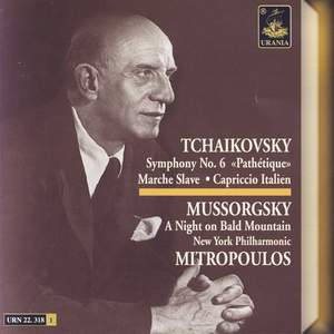 Tchaikovsky: Symphony No. 6 - Mussorgsky: A Night on Bald Mountain