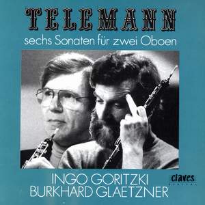 Telemann: Six Sonatas For Two Oboes