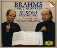 Brahms: Violin Sonatas Nos. 1-3