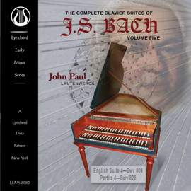 Bach: Complete Clavier On Lautenwerck Vol. 5