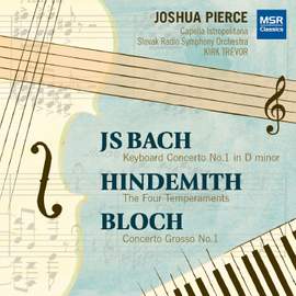 Bach, Bloch and Hindemith: Works for Piano and Orchestra