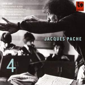 Bach - Britten - Mozart - Bloch: Jacques Pache, passeur de souffle, de beauté et d'exigence, Vol. 4