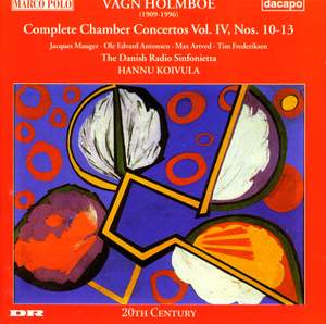Holmboe: Chamber Concertos Nos. 10-13