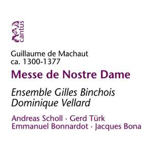 Guillaume De Machaut Messe De Nostre Dame Cantus C9624 Download Presto Music
