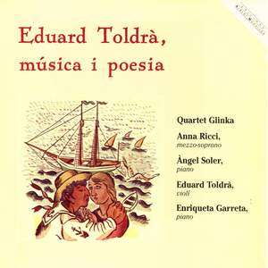 Eduard Toldra, musica i poesia