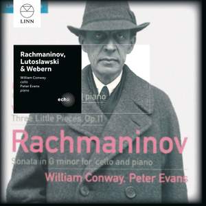 Rachmaninoff, Lutosławski & Webern: Works for Cello & Piano