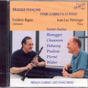 Musique française pour clarinette et piano