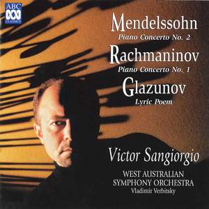 Mendelssohn – Rachmaninoff – Glazunov