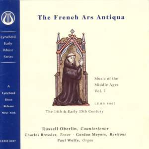 Music of the Middle Ages, Vol 7: The French Ars Antiqua (13th Century)