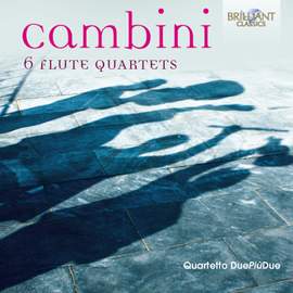 Cambini: 6 Flute Quartets, T145-150