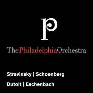 Stravinsky: Concerto in E-Flat Major - Schoenberg: Chamber Symphony No. 1