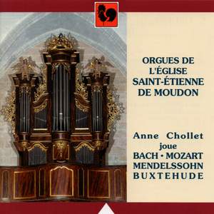 Bach - Mendelssohn - Mozart - Buxtehude: Orgues de l'Eglise Saint-Etienne de Moudon Product Image