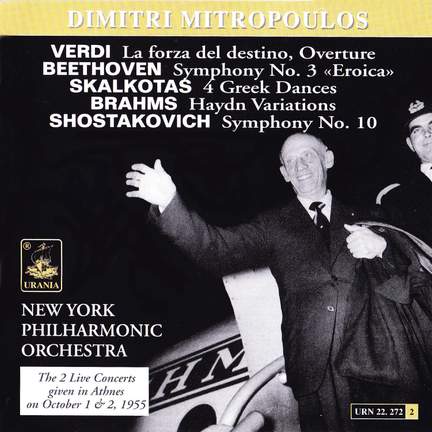 Mitropoulos conducts the New York Philharmonic Orchestra
