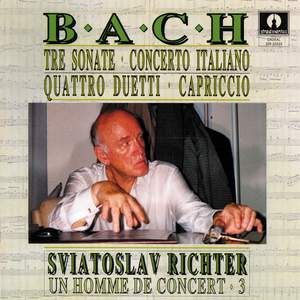 JS Bach: Tre sonate, Concerto Italiano & Quattro duetti