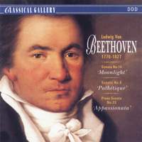 Beethoven: Sonata No. 14 'Moonlight', Sonata No. 8 'Pathetique', Piano Sonata No. 23 'Appassionata'