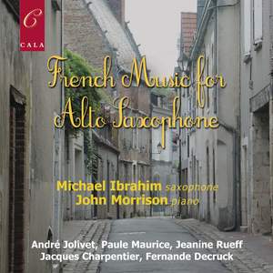 French Music for Alto Saxophone