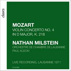Mozart: Violin Concerto No. 4 in D major, K218