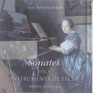 Pare Antoni Soler Sonatas For Keyboard Vol. 2