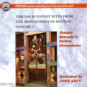 Tibetan Buddhist Rites From The Monasteries of Bhutan Vol 3: Temple Rituals & Public Ceremonies
