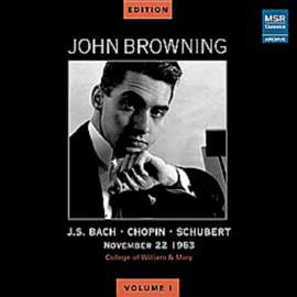 John Browning Edition, Vol. I - JFK Recital, November 22, 1963