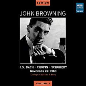 John Browning Edition, Vol. I - JFK Recital, November 22, 1963