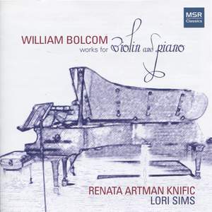 Bolcom: Works for Violin and Piano