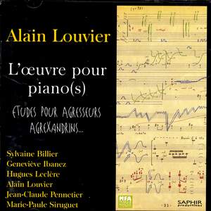 L'Oeuvre Pour Piano's - Etudes Pour Agresseurs Agrexandrins