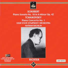Schubert: Piano Sonata No. 16 - Tchaikovsky: Piano Concerto No. 1