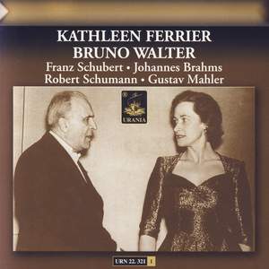 Mahler: Kindertotenlieder & Schubert, Schumann, Brahms: Lieder Product Image