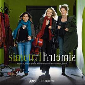 Khachaturian, Mozart, Piazzolla, Haydn, Ravel, Bernstein, Loewe, Morricone, Fauré, Theodorakis, Brahms, Bach, Schubert, Nilsson, Lloyd-Weber: Simetra