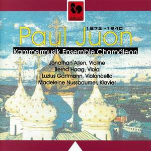 Paul Juon: Rhapsody, Op. 37 – Trio-Miniaturen Op. 18 & 24 – Pieces (4), Op. 28 – Sonata, Op. 7 & March, Op. 8